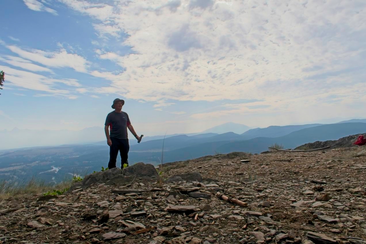 Me with Bear Spray on Mothers Day Peak
