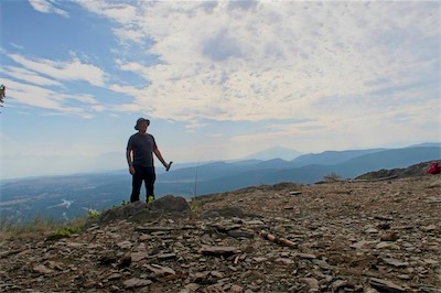 Me with Bear Spray on Mothers Day Peak